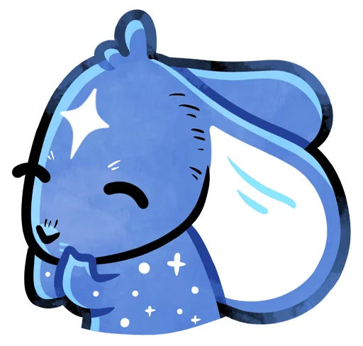 😅 Стикер «Мару без надписей» для Telegram