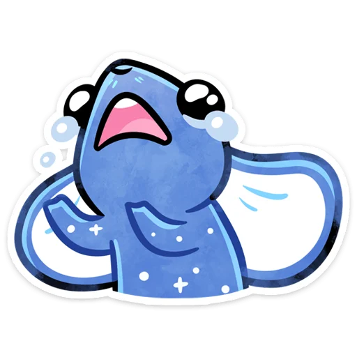 😭 Стикер «Мару без надписей» для Telegram