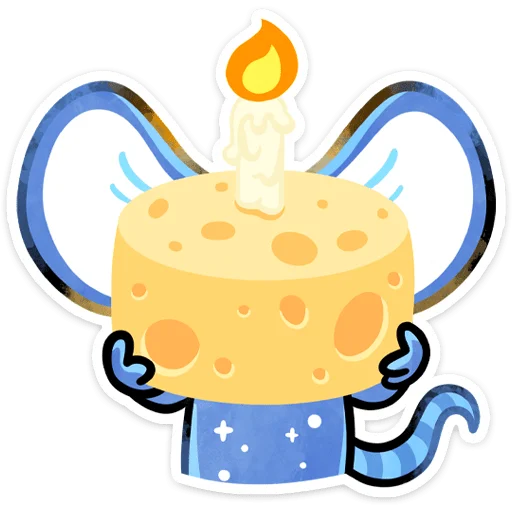 🎂 Стикер «Мару без надписей» для Telegram