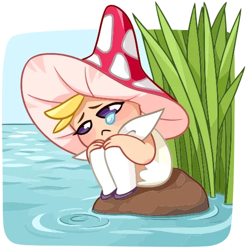 😢 Эмодзи «Маруся» для Telegram