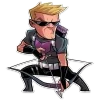 😅 Эмодзи «superhero» для Telegram