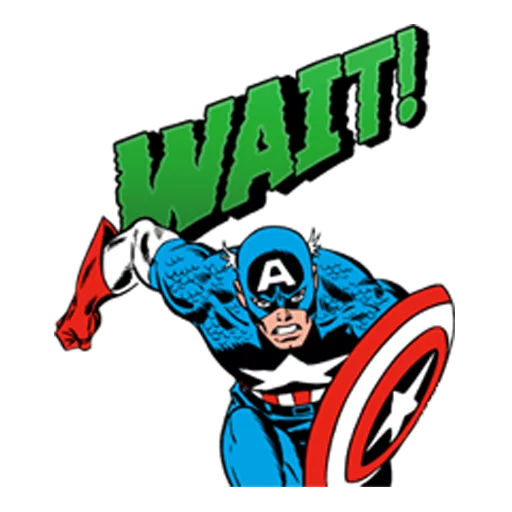 ☝ Стикер «marvels» для Telegram