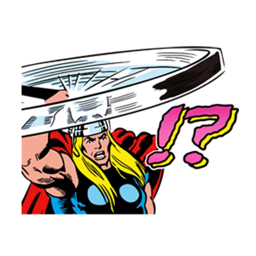 😳 Стикер «marvels» для Telegram