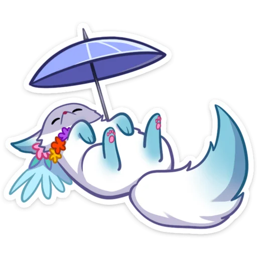 🏖 Стикер «Мари и Хидэ Медовый месяц» для Telegram