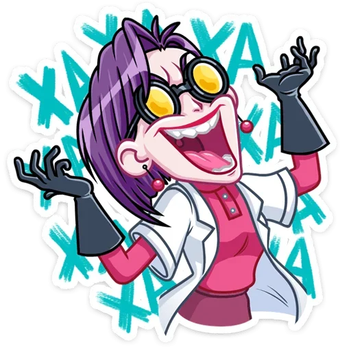 😈 Стикер «Мэри Вольт» для Telegram