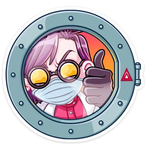 👍 Стикер «Мэри Вольт» для Telegram