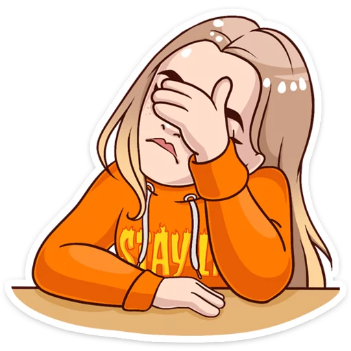 🤦 Стикер «Марьяна Ро» для Telegram