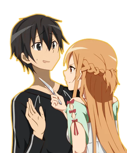 🔪 Стикер «Asuna For ( Scarlet)» для Telegram