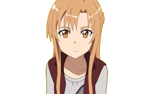 😕 Стикер «Asuna For ( Scarlet)» для Telegram