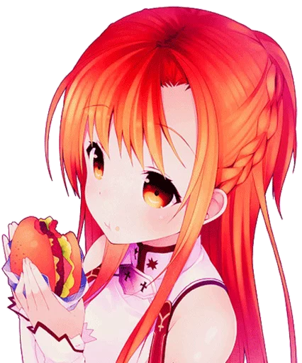 🍔 Стикер «Asuna For ( Scarlet)» для Telegram