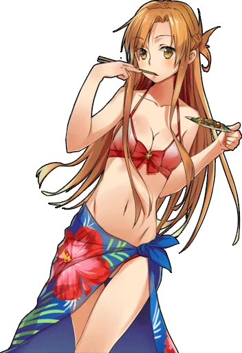 🍡 Стикер «Asuna For ( Scarlet)» для Telegram