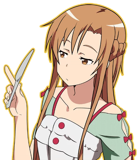 😒 Стикер «Asuna For ( Scarlet)» для Telegram