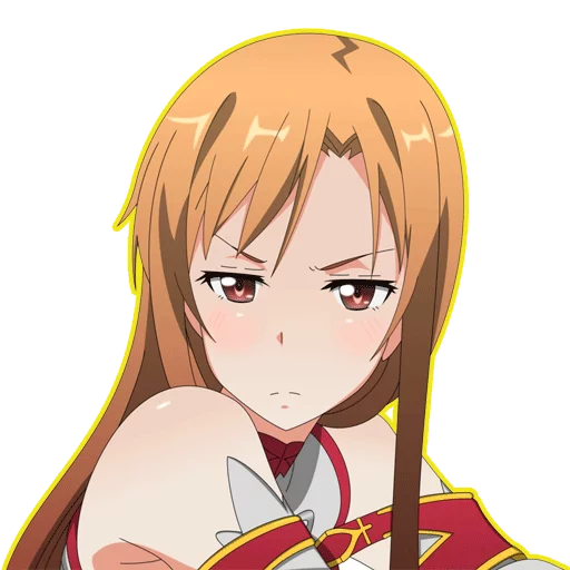 😠 Стикер «Asuna For ( Scarlet)» для Telegram