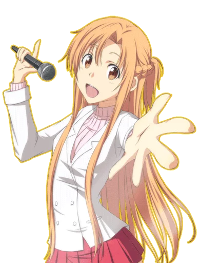 🎤 Стикер «Asuna For ( Scarlet)» для Telegram