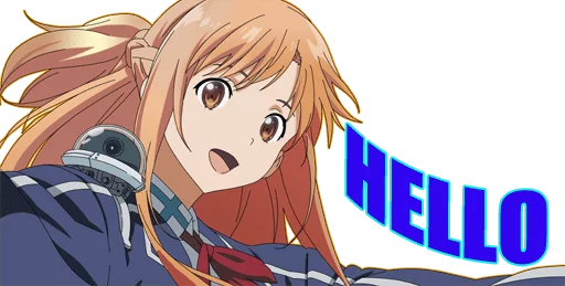 😃 Стикер «Asuna For ( Scarlet)» для Telegram