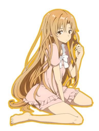 😔 Стикер «Asuna For ( Scarlet)» для Telegram