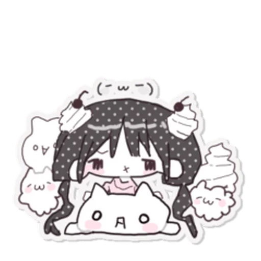 🐱 Стикер «MAS2CHOCO» для Telegram