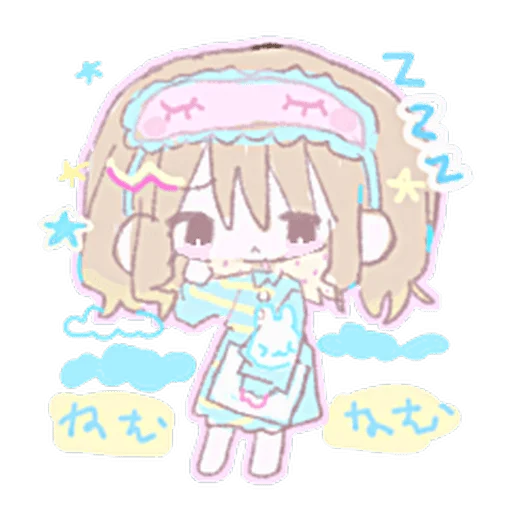 💤 Стикер «MAS2CHOCO» для Telegram