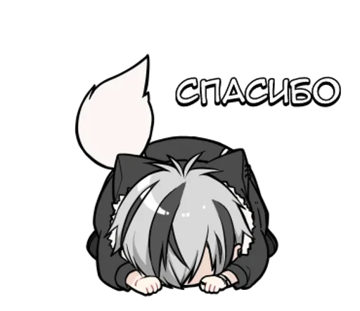 🌟 Стикер «Масару-кун» для Telegram