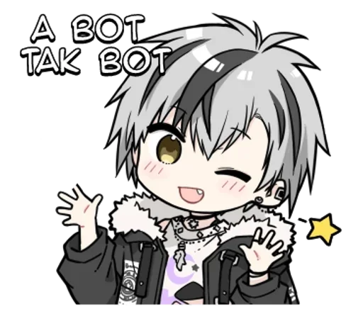 🌟 Стикер «Масару-кун» для Telegram