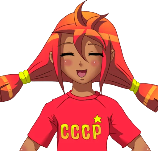 😄 Стикер «алиса двачевская» для Telegram