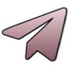 🤍 Эмодзи «Темно-розовые буквы» для Telegram