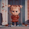 Стикер 3 🤩 Маша и медведь