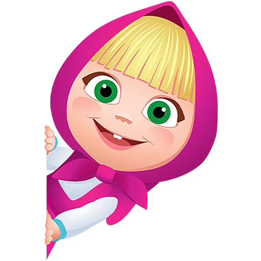 👀 Стикер «Маша Мишка и друзья Без Текста» для Telegram