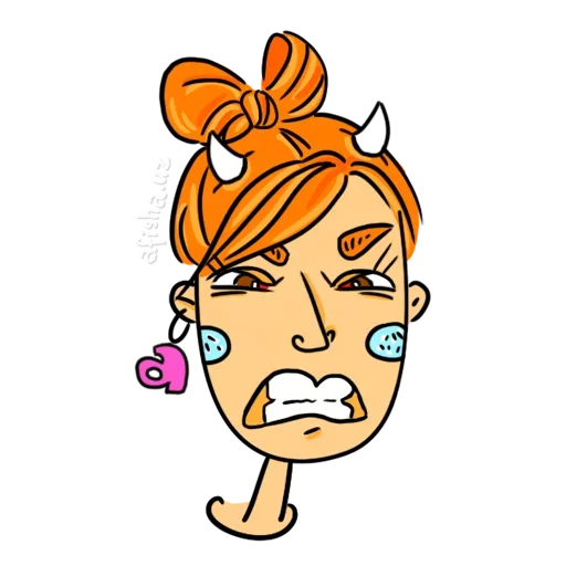 😡 Стикер «Mashaxon» для Telegram