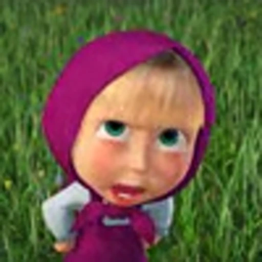 🎡 Эмодзи «Маша и медведь» для Telegram