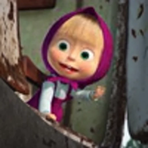 🎡 Эмодзи «Маша и медведь» для Telegram