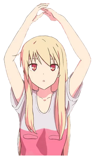 😇 Стикер «Mashiro Shiina» для Telegram