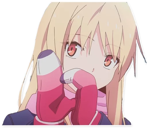 🙀 Стикер «Mashiro Shiina» для Telegram