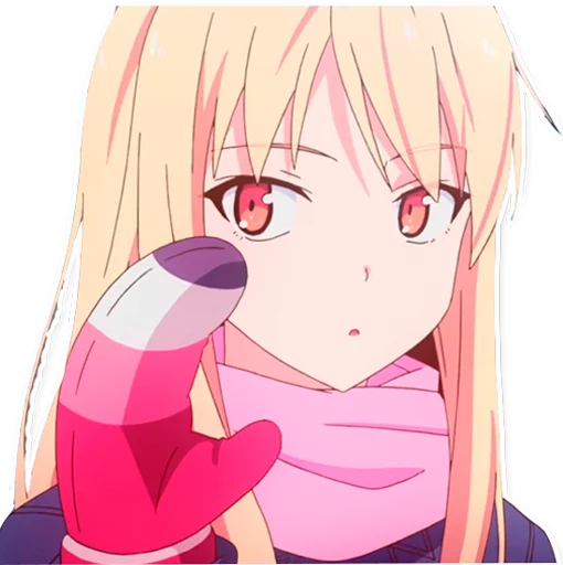 👿 Стикер «Mashiro Shiina» для Telegram