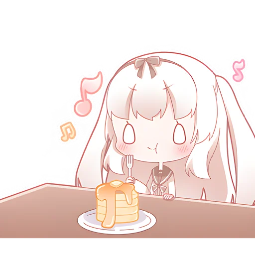 😋 Стикер «Масиро чан» для Telegram