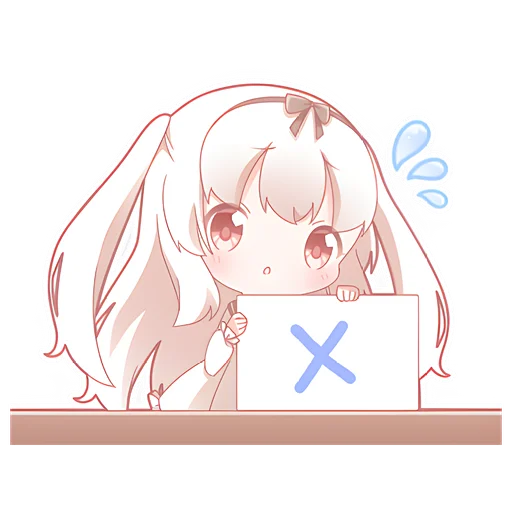 🙅‍♀ Стикер «Масиро-чан» для Telegram