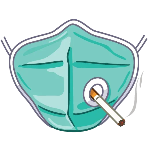 🚬 Стикер «Маска» для Telegram