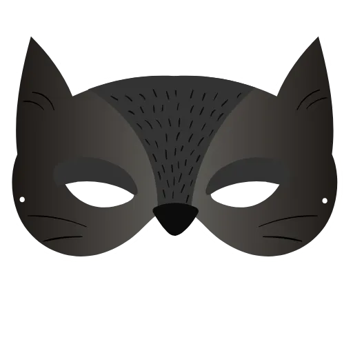 👓 Стикер «Masks» для Telegram