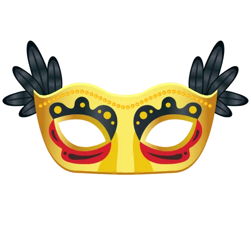 👓 Стикер «Masks» для Telegram