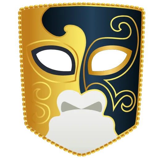 👓 Стикер «Masks» для Telegram