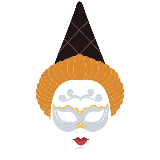 👓 Стикер «Masks» для Telegram
