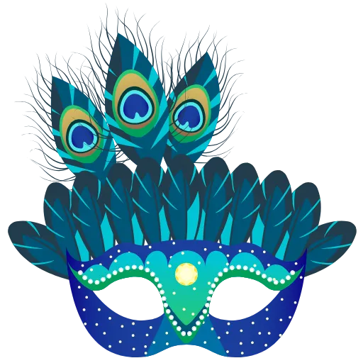 👓 Стикер «Masks» для Telegram