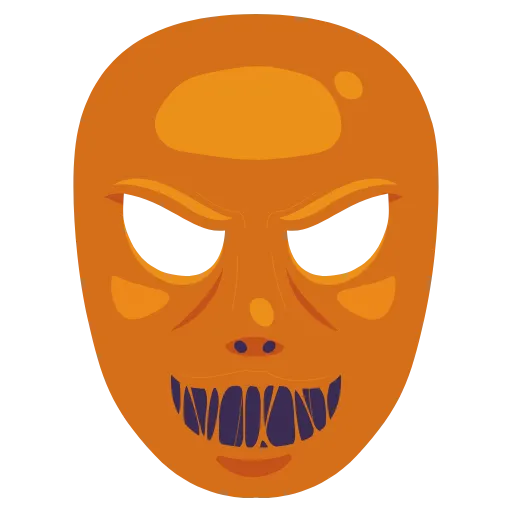 👓 Стикер «Masks» для Telegram