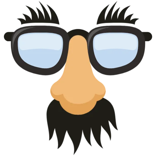 👓 Стикер «Masks» для Telegram