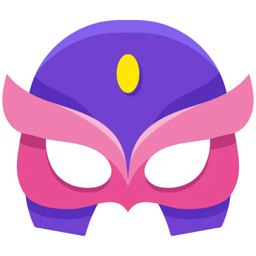 👓 Стикер «Masks» для Telegram