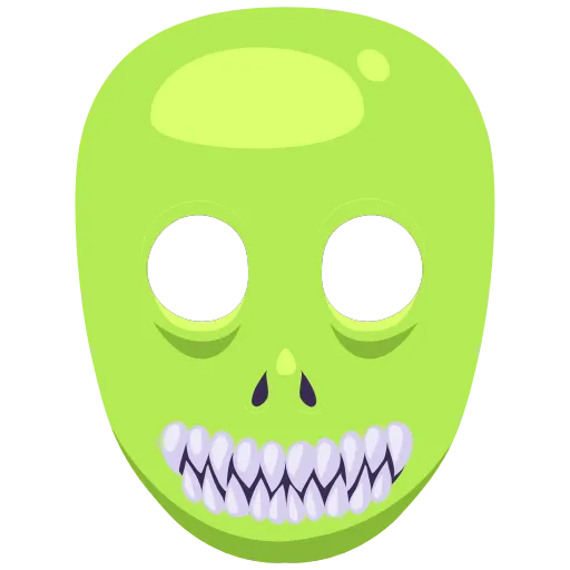 👓 Стикер «Masks» для Telegram