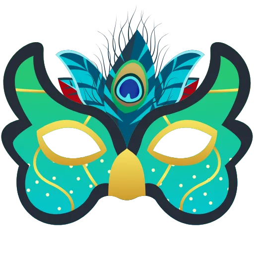 👓 Стикер «Masks» для Telegram