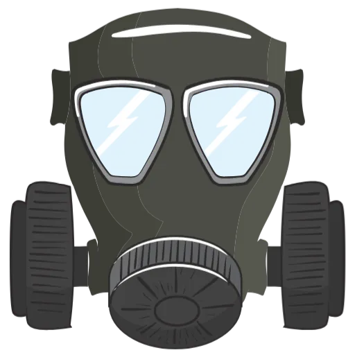 👓 Стикер «Masks» для Telegram