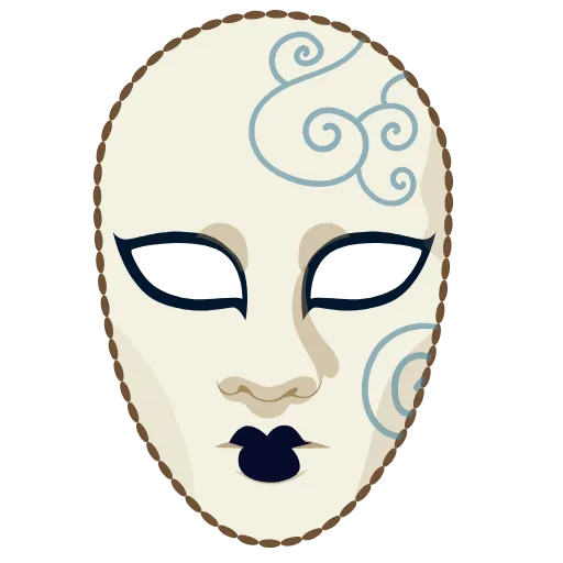👓 Стикер «Masks» для Telegram