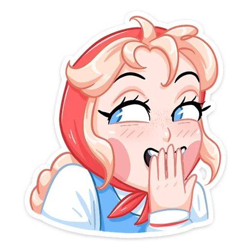 😄 Стикер «Маслёна» для Telegram